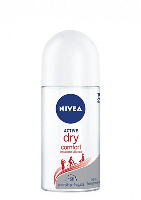 NIVEA ニベア アクティブ ドライコンフォート 50ml ブラジル製デオドラント ロールオン制汗剤（女性用）