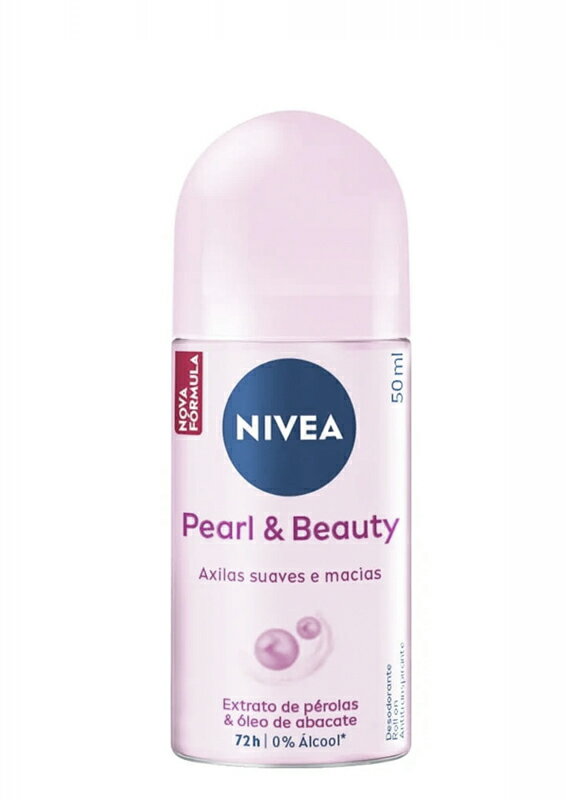 NIVEA ニベア パール＆ビューティ 50ml ブラジル製デオドラント ロールオン制汗剤（女性用）