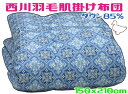 西川 洗えるダウンケット ダウン85% 羽毛ケット 羽毛肌掛け 羽毛肌がけ 羽毛肌掛け布団 羽毛肌掛け布団夏用 肌掛けふとん 羽毛 夏肌掛け布団 夏肌布団 夏用肌掛け布団 夏掛け 夏用肌掛け 夏 夏用 おしゃれ ブルー シングルロング ウォッシャブル 吸汗 プレゼント