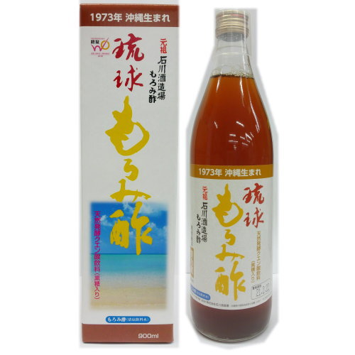 石川酒造場 琉球もろみ酢（黒糖）900ml 送料無料