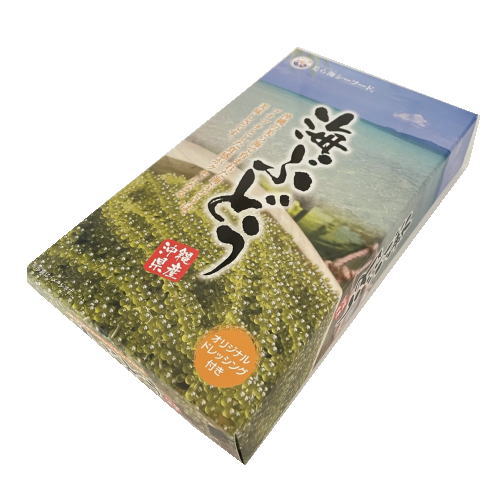 沖縄県産 海ぶどう（ドレッシング付）60g 丸昇物産【月間優良ショップ】