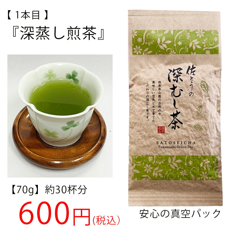 ＼最大150円OFF 敬老の日 クーポン／新茶【 楽天限定 深蒸し茶 70g入2本セット 1200円相当 】 お茶 数量限定 日本茶 緑茶 お茶 ペットボトル 500ml 緑茶 カテキン 免疫 ポイント消化