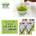 \18日〜20日 3日間限定!8%OFFクーポン/\期間限定!10%OFFセール/【 佐とうの深蒸し茶 上級茶 高級白折100g4本セット 】 工場直売 熊本県...