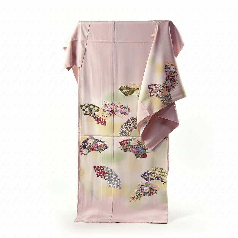 加賀友禅 柿本市郎氏作 訪問着 手縫いお仕立て付き【送料込み】