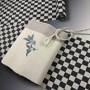 コーディネート着物【3点セット】【フルオーダー手縫いお仕立て付き】 夏物/夏キモノ 伝統的工芸品・明石ちぢみ 玉糸織(手織)しゃれ結び九寸名古屋帯(染め帯)・帯...