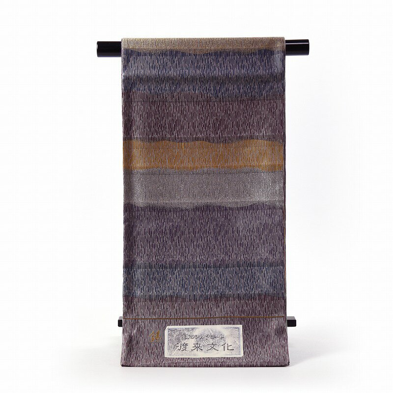 袋帯【お仕立て付き♪】西陣「おび弘」謹製（旧池口）高級袋帯（全通柄）　海のシルクロード・渡来文化..