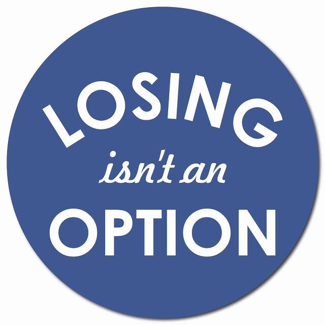 ߲Cheerfulʥեˤ㤨Losing isnt an option ǥ˥֥롼  ޥͥå  ľ13cm ߷ ޥͥåȥƥå ä  ͥ  פβǤʤ1,100ߤˤʤޤ