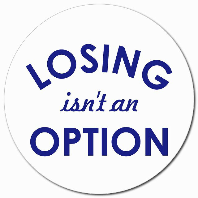 ߲Cheerfulʥեˤ㤨Losing isnt an option ۥ磻ȡ֥롼  ޥͥå  ľ13cm ߷ ޥͥåȥƥå ä  ͥ  פβǤʤ1,100ߤˤʤޤ