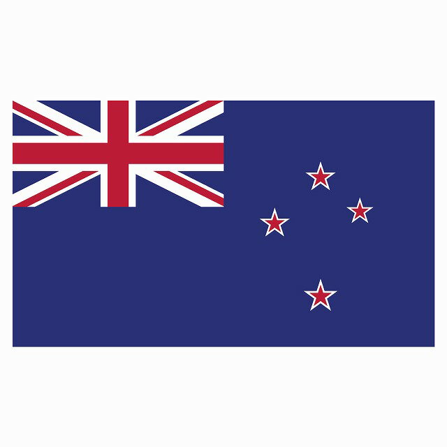 180x103mm ニュージーランド New Zealand 国旗 ステッカー シール National Flag 国 旗 塩ビ製