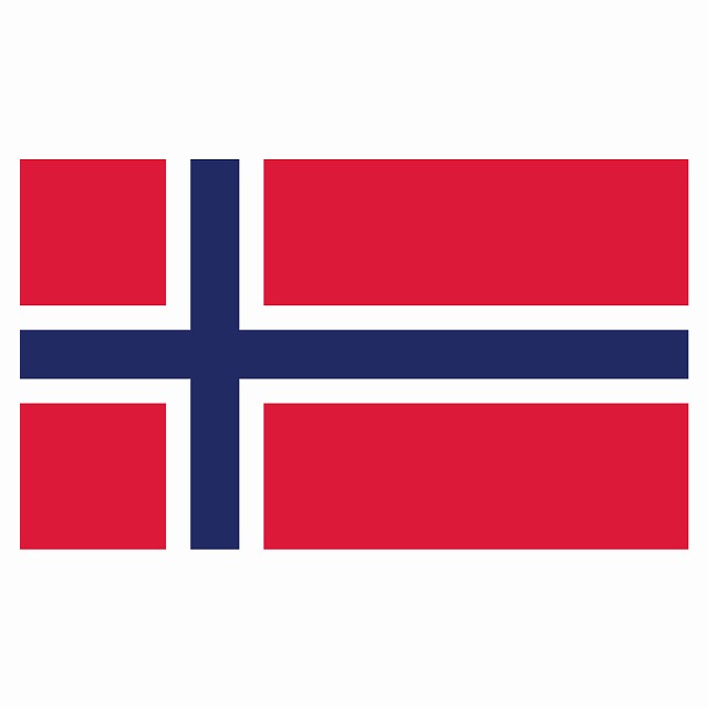 180x103mm ノルウェー Norway 国旗 ステッカー シール National Flag 国 旗 塩ビ製