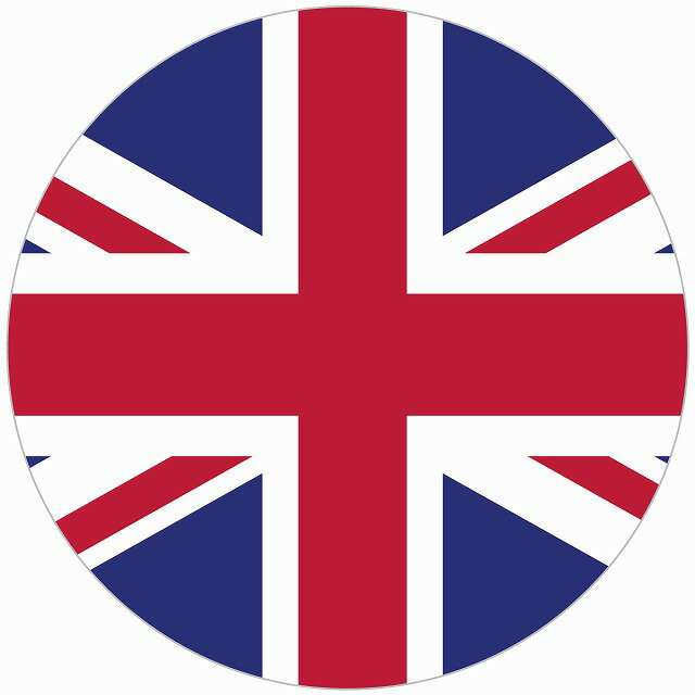 乐天商城 - イギリス 国旗 ステッカー シール National Flag 丸型 直径13 給油口 カーステッカーround type 屋外 屋内 防水 かわいい おしゃれ