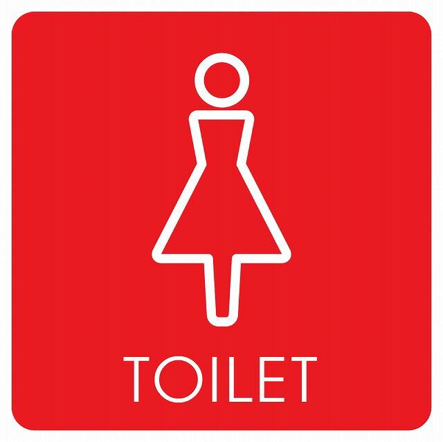 9x9cm 14x14cm 27x27cm ȥ  TOILET ȥޡ L2  WOMENS ԥȥ ƥå    륹ƥå ƥꥢ  