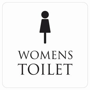 9x9cm 14x14cm 27x27cm ȥ  TOILET ȥޡ ۥ磻 ֥å WOMENS ԥȥ ƥå    륹ƥå ƥꥢ  