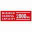 Ѻ Maximum Loading Capacity Ѹɽ å 2000kg ƥå  ƥå ư ȥå  15x5cm