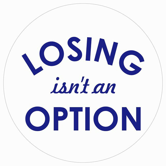 ߲Cheerfulʥեˤ㤨Losing isnt an option ۥ磻ȡ֥롼 ľ13cm 󥹥ƥå  ߷  ƥå ͥ   ɿ  פβǤʤ690ߤˤʤޤ