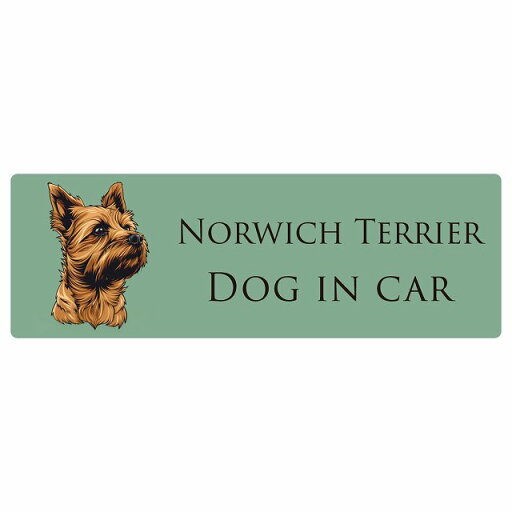 ドッグ カーステッカー イラスト付 Dog in Car ノーリッチテリア Bタイプ セーフティサイン 犬種別 長方形 20x6.7cm シール リア あおり運転対策 Dog Sticker 屋外 屋内 防水 かわいい おしゃれ 安全対策 カーサイン ドッグ カーステッカー イラスト付 Dog in Car ノーリッチテリア Bタイプ セーフティサイン 犬種別 長方形 20x6.7cm シール リア あおり運転対策 Dog Sticker 屋外 屋内 防水 かわいい おしゃれ 安全対策 カーサイン