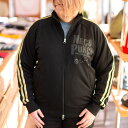 【 本日24時まで 300円OFFクーポンあり 】 猫 ねこ おもしろ かわいい ジャージ ( 上 ) NECO PUNCH ( ゴールド × ブラック ) |...