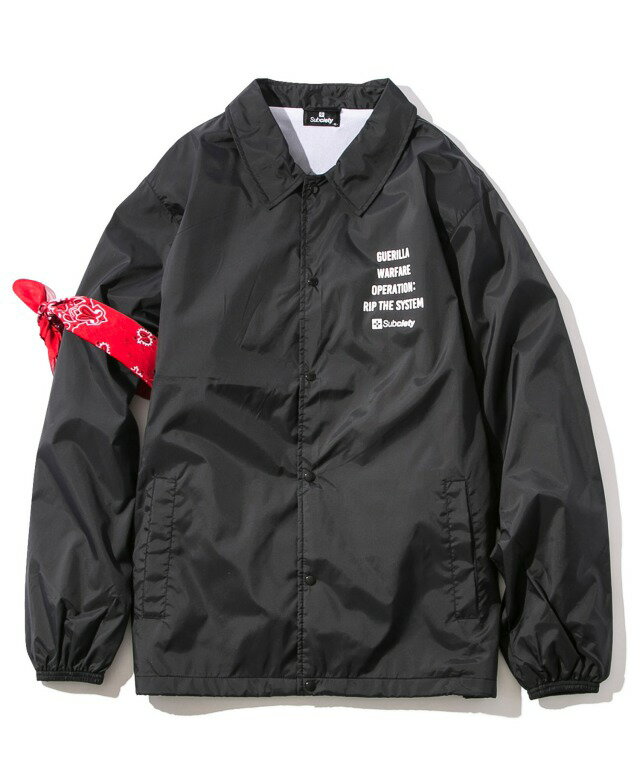 サブサエティ コーチジャケット メンズ SUBCIETY　サブサエティ　COACH JKT-SECTION-