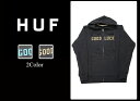 50@HUF nt GOOD LUCK ZIP HOODY WbvAbvp[J[