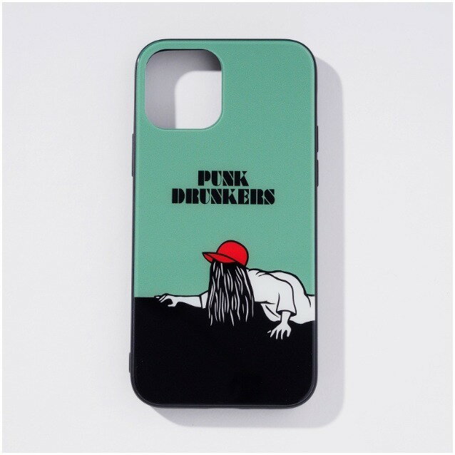 PUNK DRUNKERS パンクドランカーズ TEMPERED GLASS iPhone CASE /女