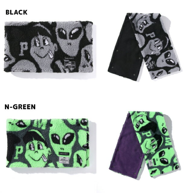 PUNK DRUNKERS パンクドランカーズ [PDSxMILKBOY]宇宙人ネックウォーマー