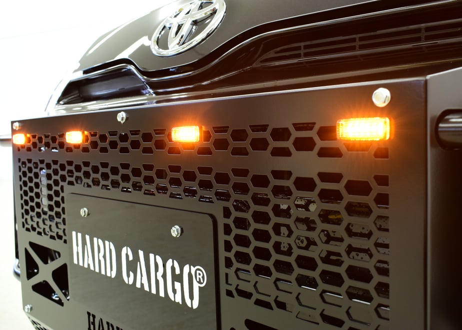 ハードカーゴ LEDマーカー付バンパーガード プロボックス用 プロボックス P160V P165V カスタマイズ ドレスアップ パーツ HC-LBG-PRO