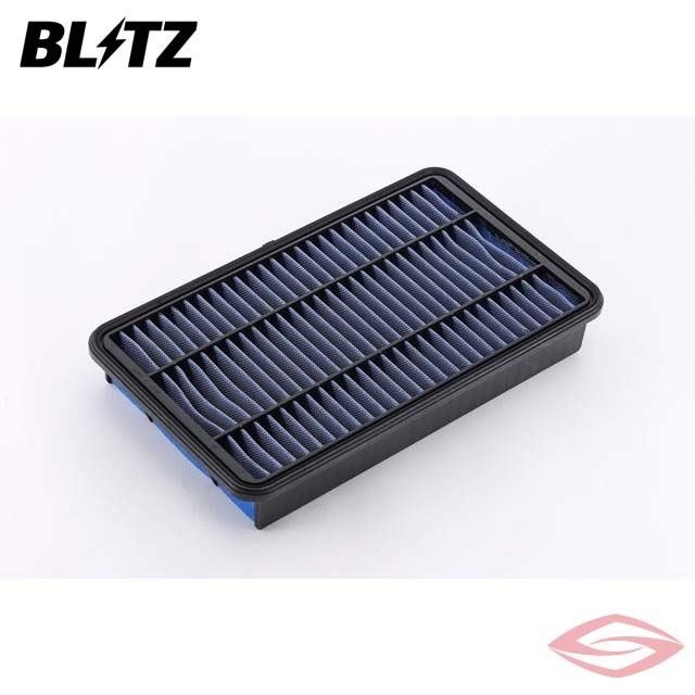 BLITZ サスパワーエアフィルターLM ハイエース トヨタ KDH201K KDH201V KDH206K KDH206V KDH211K KDH22..
