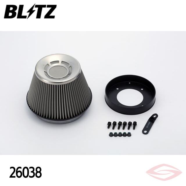 BLITZ サスパワー エアクリーナー エルグランド E51 NE51 ME51 ニッサン【26038】ブリッツ コアタイプ SUS POWER