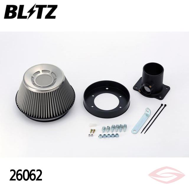 BLITZ サスパワー エアクリーナー カローラフィールダー ZZE123G トヨタ【26062】ブリッツ コアタイプ SUS POWER