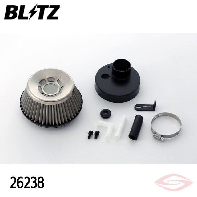 BLITZ サスパワー エアクリーナー ミニキャブバン DS17V MITSUBISHI【26238】ブリッツ コアタイプ SUS POWER