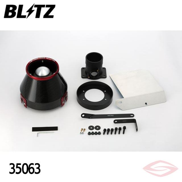 BLITZ カーボンパワー エアクリーナー SC430 UZZ40 レクサス【35063】ブリッツ コアタイプ CARBON POWER