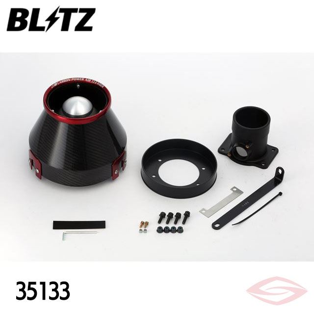 BLITZ カーボンパワー エアクリーナー インプレッサ GDB GDA スバル【35133】ブリッツ コアタイプ CARBON POWER