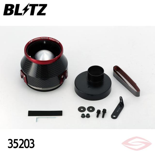 BLITZ カーボンパワー エアクリーナー デイズルークス B21A ニッサン【35203】ブリッツ コアタイプ CARBON POWER