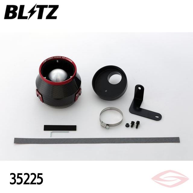 BLITZ カーボンパワー エアクリーナー コペンセロ LA400K ダイハツ【35225】ブリッツ コアタイプ CARBON POWER