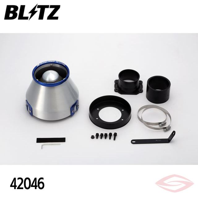 BLITZ アドバンスパワー エアクリーナー チェイサー JZX100 トヨタ(42046) /ブリッツ コアタイプ ADVANCE POWER