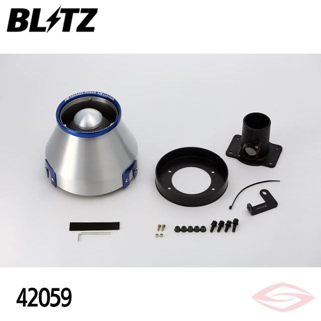 TOYOTA - BLITZ アドバンスパワー エアクリーナー イスト NCP60 NCP61 NCP65 トヨタ(42059) /ブリッツ コアタイプ ADVANCE POWER