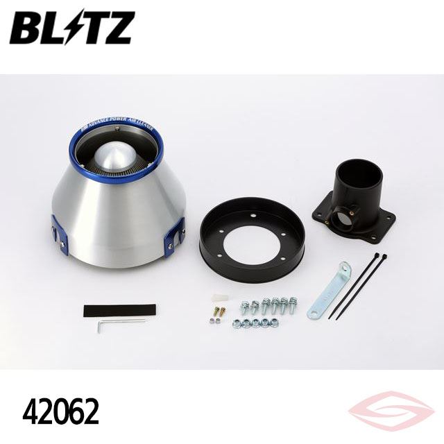 BLITZ アドバンスパワー エアクリーナー カローラフィールダー ZZE123G トヨタ【42062】ブリッツ コアタイプ ADVANCE POWER