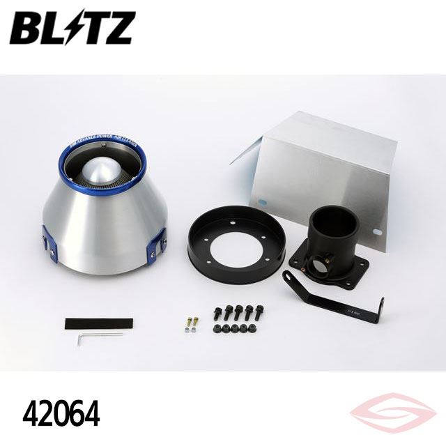 BLITZ アドバンスパワー エアクリーナー マークIIブリット JZX110W トヨタ(42064) /ブリッツ コアタイプ ADVANCE POWER