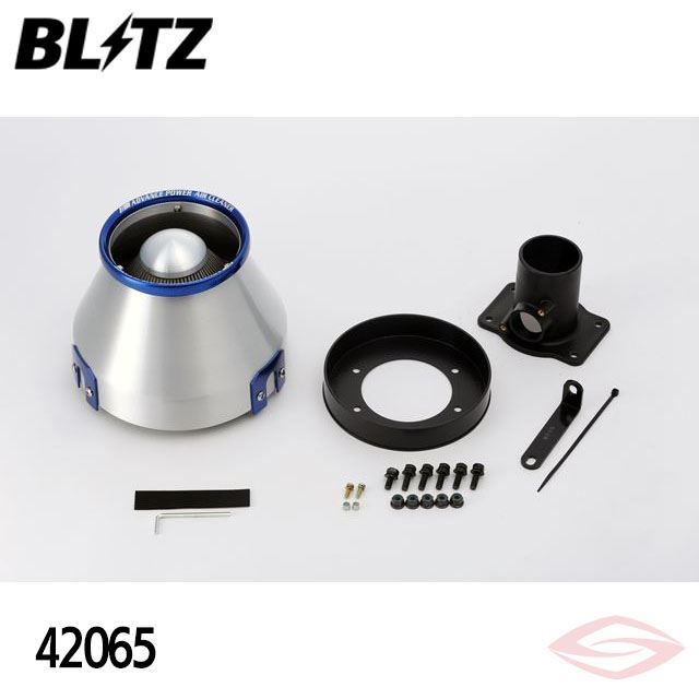 BLITZ アドバンスパワー エアクリーナー カローラスパシオ NZE121N トヨタ【42065】ブリッツ コアタイプ ADVANCE POWER