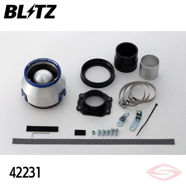 BLITZ アドバンスパワー エアクリーナー スカイライン ZV37 ニッサン(42231) /ブリッツ コアタイプ ADVANCE POWER