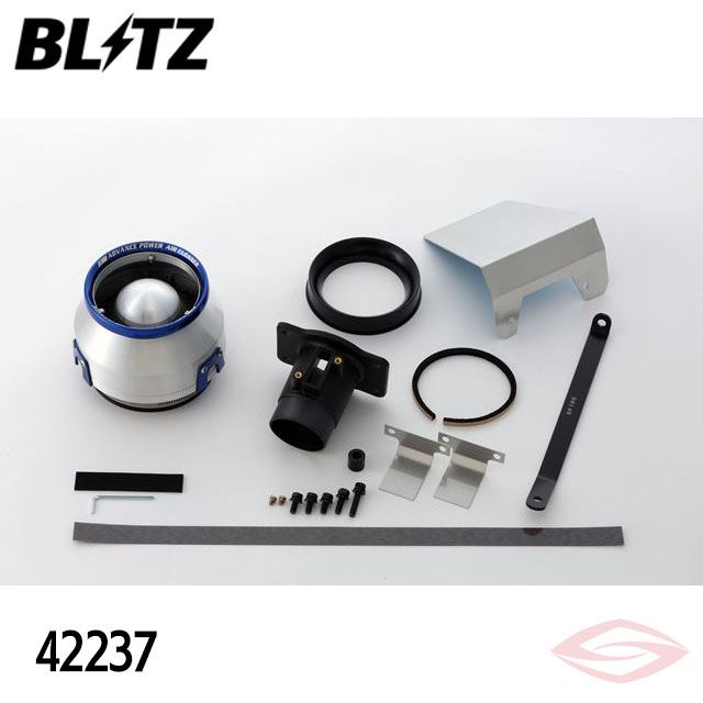 BLITZ アドバンスパワー エアクリーナー プリウスPHV GR SPORT ZVW52 トヨタ(42237) /ブリッツ コアタイプ ADVANCE POWER
