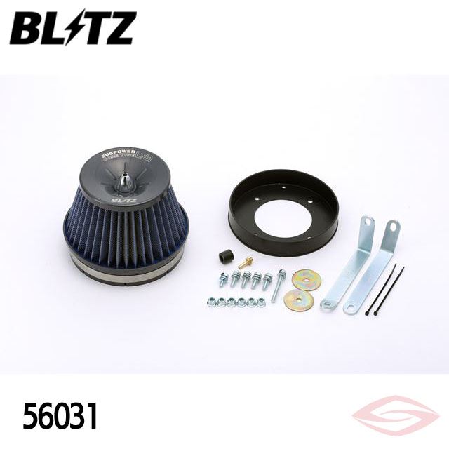BLITZ サスパワーLM エアクリーナー エクストレイル PNT30 ニッサン(56031) /ブリッツ コアタイプ SUS POWER LM