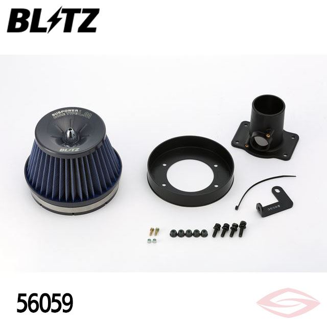BLITZ サスパワーLM エアクリーナー プラッツ NCP12 NCP16 トヨタ(56059) /ブリッツ コアタイプ SUS POWER LM