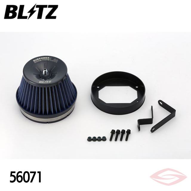 BLITZ サスパワーLM エアクリーナー ランサーエボリューション IV CN9A MITSUBISHI(56071) /ブリッツ コアタイプ SUS POWER LM