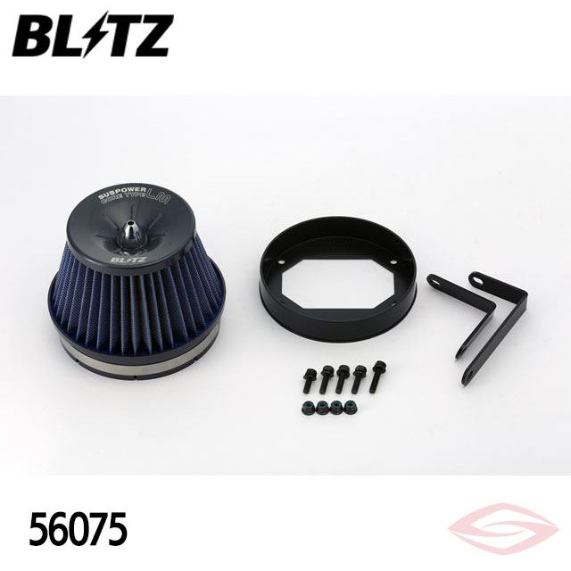 BLITZ サスパワーLM エアクリーナー ランサーエボリューション VII CT9A MITSUBISHI(56075) /ブリッツ コアタイプ SUS POWER LM