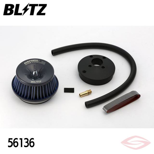 BLITZ サスパワーLM エアクリーナー ステラ RN1 RN2 スバル(56136) /ブリッツ コアタイプ SUS POWER LM