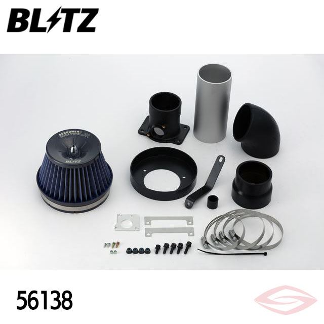 BLITZ サスパワーLM エアクリーナー インプレッサ GVB スバル【56138】ブリッツ コアタイプ SUS POWER LM