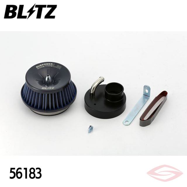 BLITZ サスパワーLM エアクリーナー ワゴンR CT21S CV21S スズキ(56183) /ブリッツ コアタイプ SUS POWER LM
