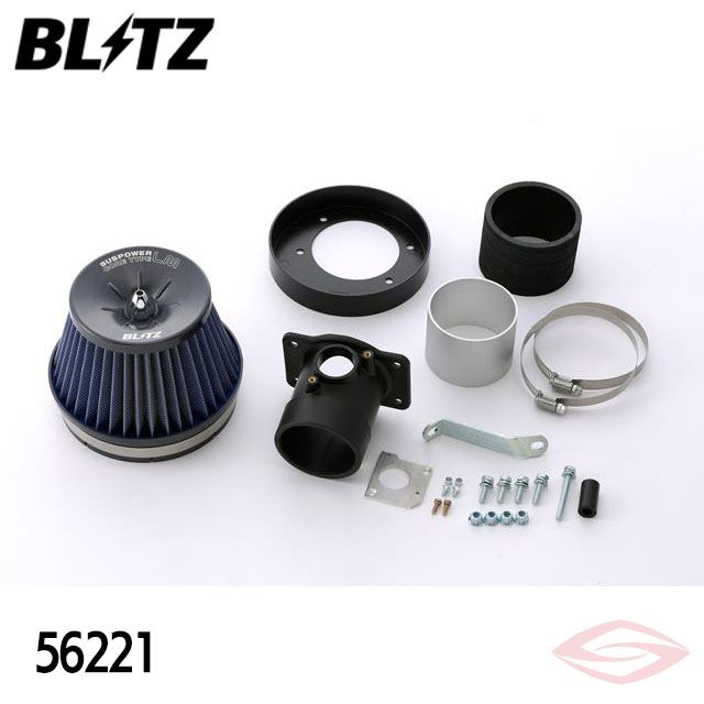 BLITZ サスパワーLM エアクリーナー クラウンハイブリッド AWS210 トヨタ(56221) /ブリッツ コアタイプ SUS POWER LM