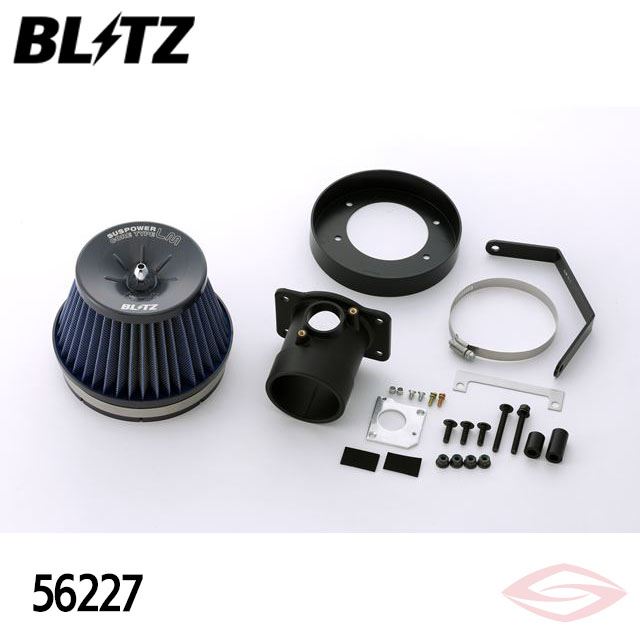 BLITZ サスパワーLM エアクリーナー アルファード GGH30W GGH35W トヨタ(56227) /ブリッツ コアタイプ SUS POWER LM